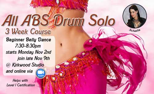 All Abs Drum Solo  - Beginner Belly Dance