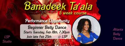 Coming Soon Belly Dance Class