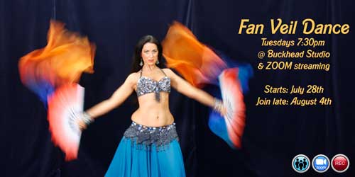 Fan Veil Choreography belly dance