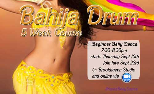 Beginner Belly Dance Bahija Drum