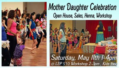 Mother Daughter Day 2019 Belly Dance Workshop